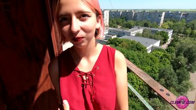 Студент Сензуал сише странца у залеђу - сперма му на лицу